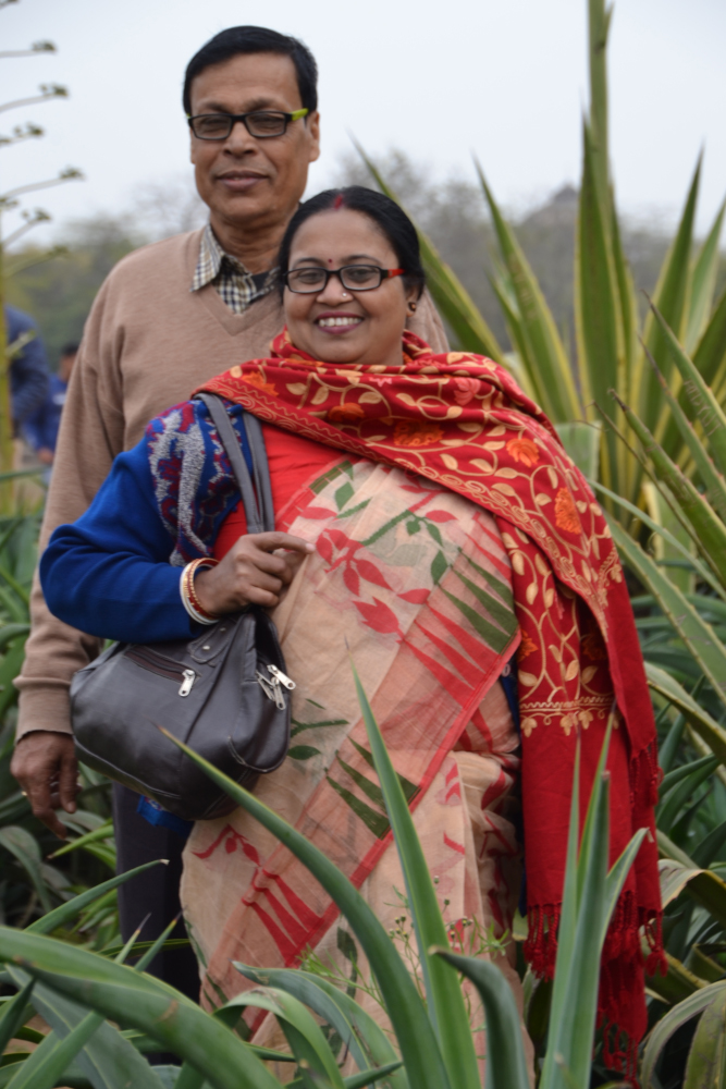 Фото 11. Очень красивая пара, согласившаяся на фотоснимок. Как мы устроили фотосессию под стенами Кутб-Минара. Отзывы о самостоятельной поездке в Дели. 1/160, 6,3, 100, 85.