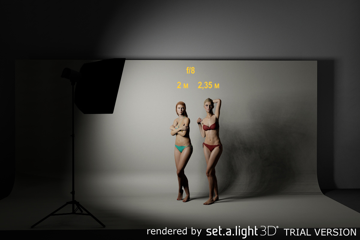 Фото 25. Съемка двух девушек с освещением от софтбокса. Основы студийной фотографии для владельцев вспышек Godox.