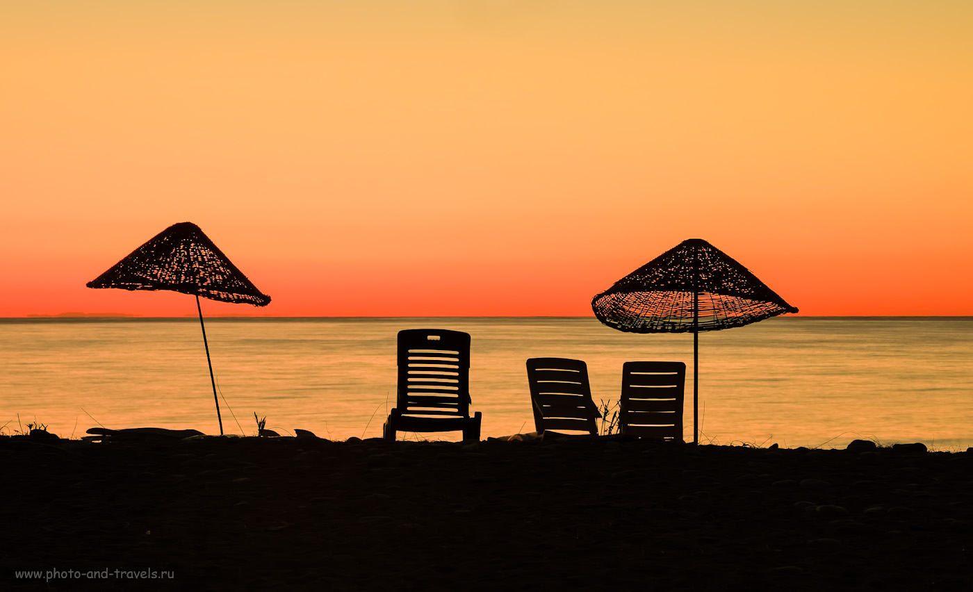 Фотография 18. Минимализм на пляже Чиралы – особенность раннего утра. 2.1, 7.1, 200, +1.0, 55.