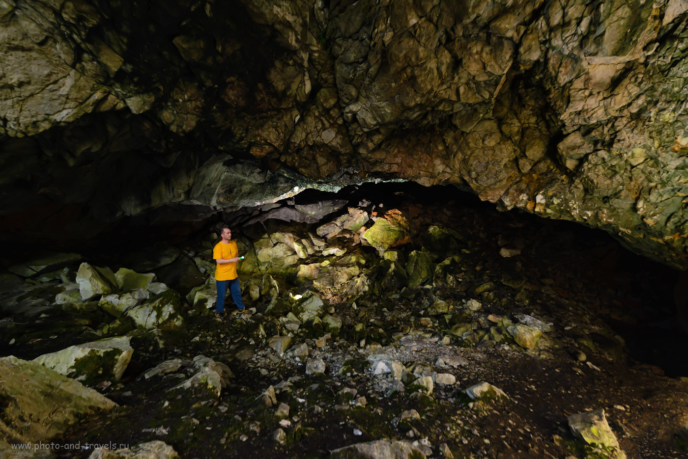 26. Мой опыт фотосъемки в пещере около села Аракаево. 1/40, 5.6, 1250, -1.0, 14.