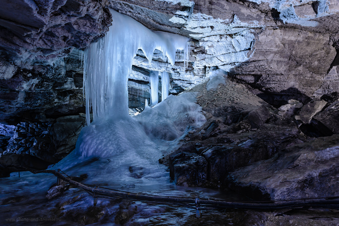 Фотография 9. Теперь понимаете, почему Кунгурскую пещеру называют Ледяной? Отзыв о самостоятельной экскурсии. 2.5, 8.0, 400, 24.