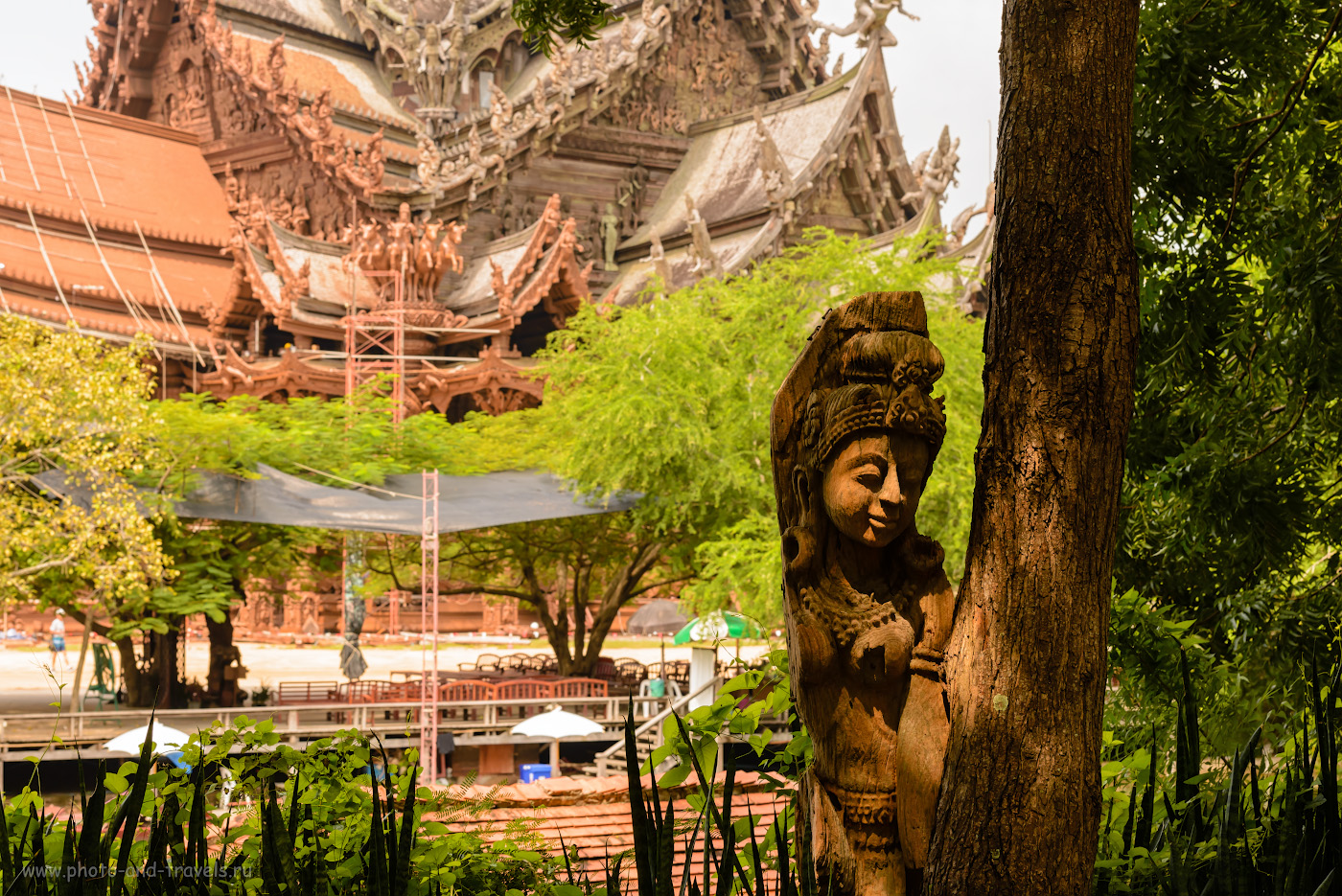 Фотография 13. Поездка в Храм Истины во время отдыха в Паттайе. Почему мне нравится путешествовать по Таиланду. 1/160, -0.67, 10.0, 250, 70.